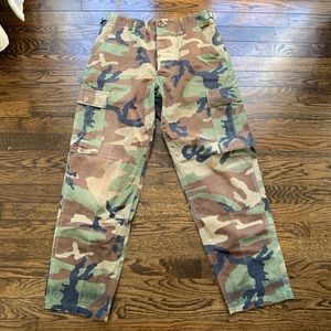 Vintage Stonewashed Surplus Camo Pants